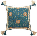 patdrea Designer Vintage Floral Throw Pillow Cover,18"x18"