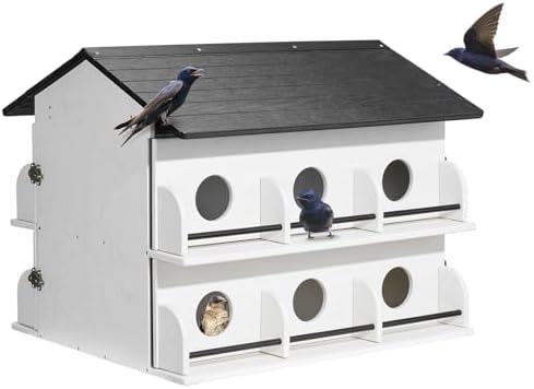 Kingsyard 12-Room Pre-Assembled Purple Martin House