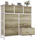 OLIXIS 9 Drawer Tall Dresser for Bedroom, Closet Organizers and Storage