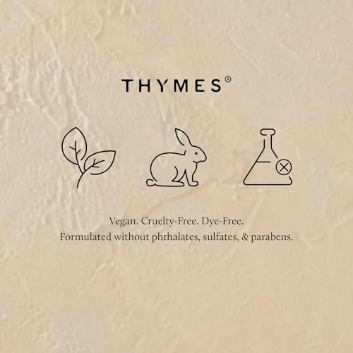 Thymes Reed Diffuser Oil Refill – Fragrance Oil for Diffuser Refill – Flameless Home Fragrance Products – Home Luxury Scents with Notes of Rosemary, Sage, & Amalfi Lemon (Cyprus Sea Salt, 7.75 fl oz)