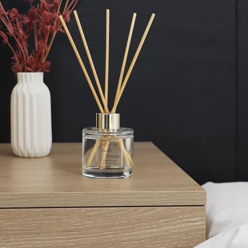 100ml Scent Diffuser with 6 Fiber Sticks, 3.5 oz Reed Diffuser Set