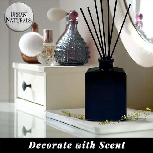 Urban Naturals Reed Diffuser Set, Oud & Citrus - Bathroom Shelf Décor