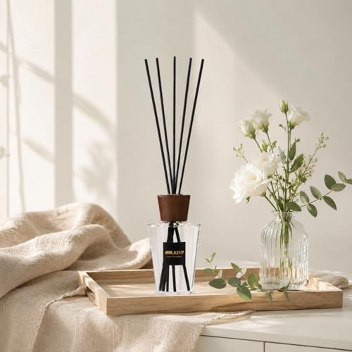 Airkeep Reed Diffuser for Home, Lavender Eucalyptus, 5.1 fl oz (150 ml)