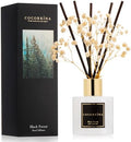 COCORRÍNA Reed Diffuser - Black Forest 3.38 fl oz Reed Diffuser for Bedroom Bathroom Home Décor