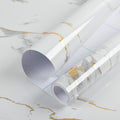 Marble Contact Paper Gold Peel and Stick Wallpaper for Kitchen Countertop