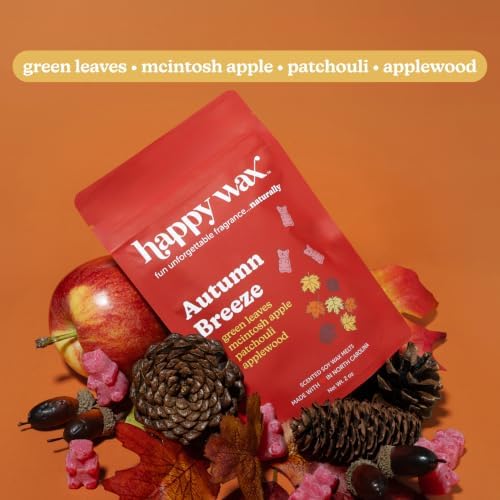 Happy Wax Fall Scented Soy Wax Melts 6oz Variety Pack - Fall Mix