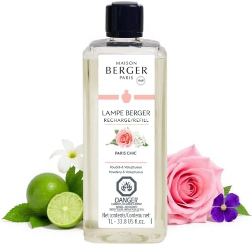 MAISON BERGER Lampe Berger Refill, 1 L, Paris Chic