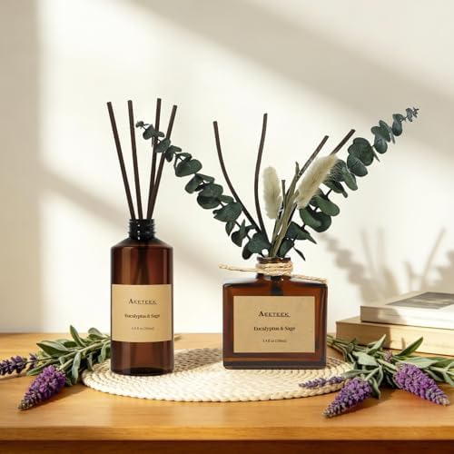 Reed Diffuser, Sage & Eucalyptus Essential Oil Refill