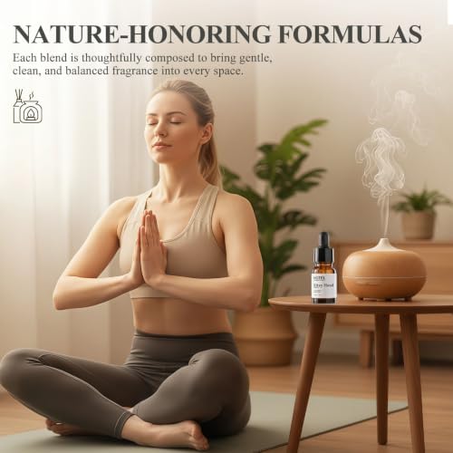 Hotel Diffuser Oil Collection Fragrance Oil Waterless Essential Oils Home Luxury Aroma & for Ultrasonic and Waterless Diffusers and Crafting - 10ml, 0.34 fl oz