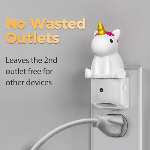 DORESshop Night Light for Kids,3D Cute Kids Night Light with Light Sensor