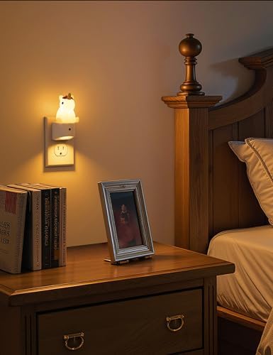L LOHAS LED Plug-in Night Light, Kids, Cute Color Changing LED Night Light