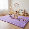 1.3" Thick Baby Play Mat for Floor,39x59 Memory Foam Tummy Time Mat