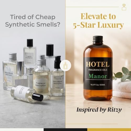 Estate Manor Diffuser Oil Luxury Scent for Waterless & Ultrasonic Diffusers