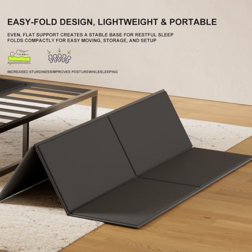 Heavy Duty 10mm Twin Bunkie Board 38x75, Foldable Bed Support Panel