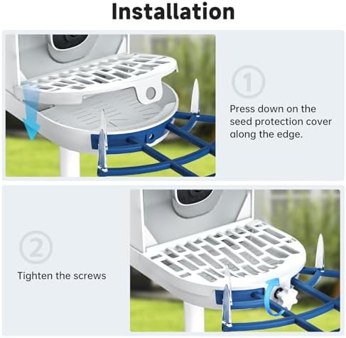 NAVFS Bird Seed Guard - Breathable, Waterproof Cover Reduces Waste | Fits NAVFS Camera | Easy Install/Clean, Essential Accessory for Bird Feeders Camera.