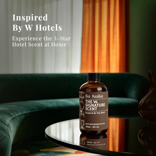 SU JUABA Hotel Collection Diffuser Oil, Inspired by W Hotels, Long-Lasting
