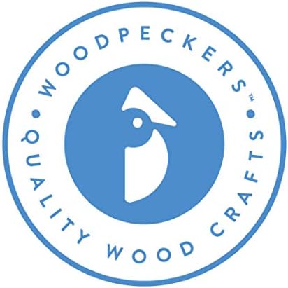 Small Wood Finials, 2-7/8 inch Wooden Finials for Crafting, DIY Dcor, and Wooden Finial Crafts, Pack of 50, by Woodpeckers
