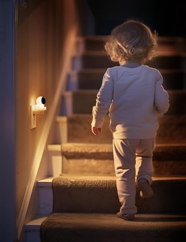 L LOHAS LED Night Light for Kids, 3D Space Night Light Plug in