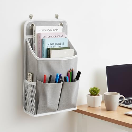 Hanging Organizer with Pockets, Wall Hanging Baskets for Organizing