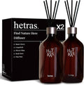 HETRAS Premium Reed Diffuser La Tulip Shower 2Pack