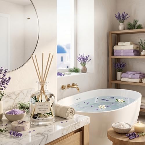 Lavender Vanilla Reed Diffuser, 3.4 Fl Oz