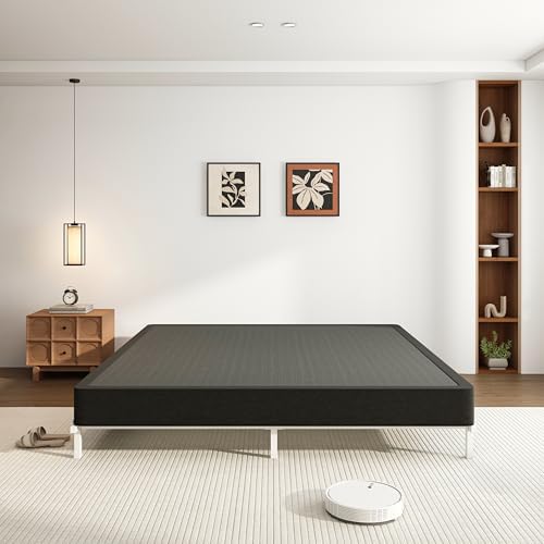 7 Inch King Metal Box Spring with Round Corners, 3000 LBS Heavy Duty