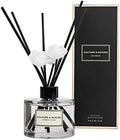 CULTURE & NATURE Reed Diffuser Set 6.7oz (200ml) Summer Peach Scented Diffuser with Sticks Home Fragrance Reed Diffuser for Bathroom Shelf Decor