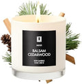 Lulu Candles | Balsam & Cedarwood | Smells Like Fresh Fir | Luxury Scented Soy Jar Candle | Hand Poured in The USA | Highly Scented Long Lasting (9 Oz.)