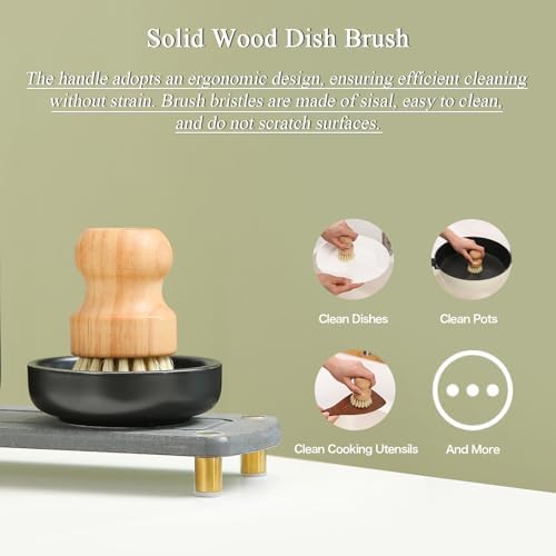 MOMEEMO Soap Dispenser Set Comes with Stainless Steel Pumps, Gold & Black