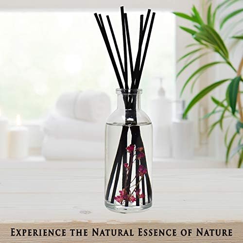 Urban Naturals Reed Diffuser Set, Amber & Lavender - Bathroom Shelf Décor