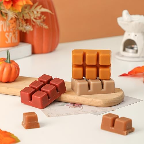 Fall Scented Wax Melts, Wax Cubes Strong Scent for Wax Warmer
