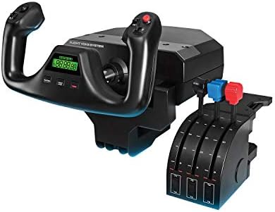 Logitech G Pro Flight Yoke System + Pro Flight Rudder Pedals Bundle