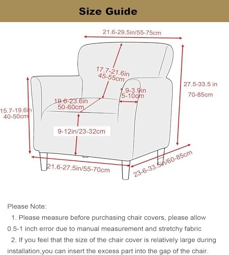 Stretch Modern Banquet Armchair Slipcover 1-Piece Accent Chair Covers with Arms Soft Chair Slipcovers for Living Room Armchair Furniture Protector Office Reception Reading Sofa (Light Gray)