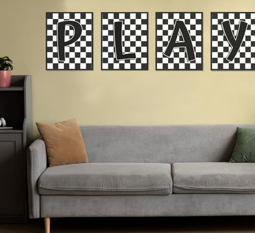 ULEGIE Boy Toddler Playroom Wall Decor, Toddler Boy Room Decor