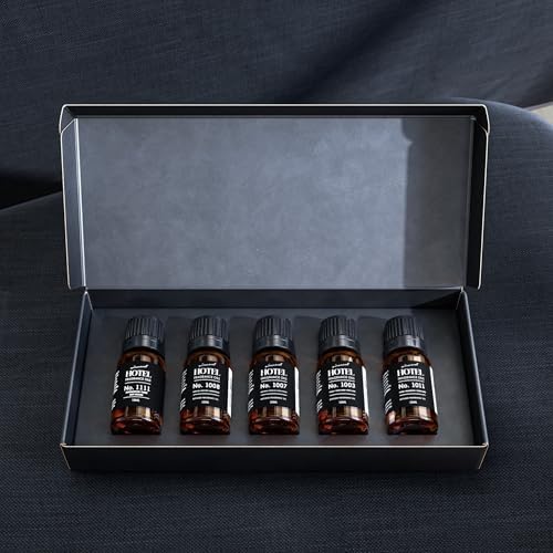 AirScent Hotel Diffuser Oil Gift Set - Most Popular 5-Star Hotel Scents