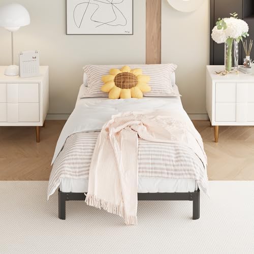 9 Inch Twin XL Bed Frames with Rounded Corner Legs, Heavy Duty