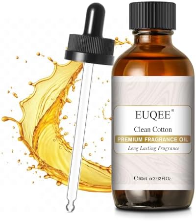 EUQEE Clean Cotton Fragrance Oil 2.02 Fl oz/ 60ml