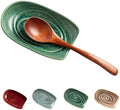 Ceramic Spoon Rest, Utensil Rest for Stove, Counter & Coffee Bar