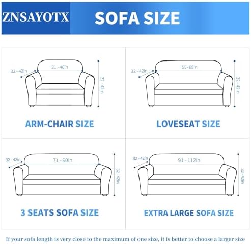 ZNSAYOTX 1 Piece Jacquard Couch Covers for 3 Cushion Couch Living Room High Stretch Sofa Cover Pets Dogs Friendly Anti Slip Thickened Slipcovers Furniture Protector (Large,New Pattern,Rose)