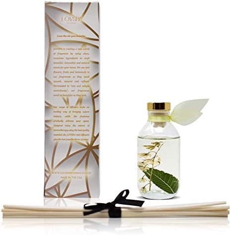 Reed Diffuser Set - Japanese Honeysuckle Scented Diffuser with Sticks