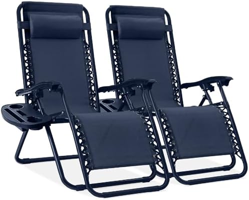 Best Choice Products Zero Gravity Chair Recliner, Navy