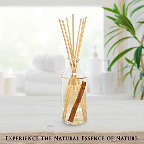 Urban Naturals Reed Diffuser Set, Cinnamon Vanilla - Bathroom Shelf Décor