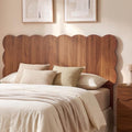 Scalloped Headboard for Queen Size Bed, Queen Size Headboard Only