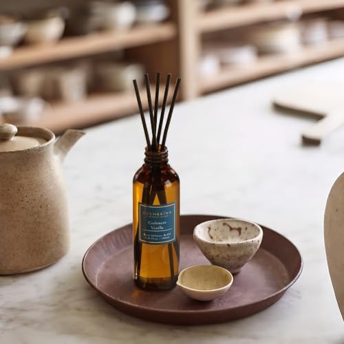 COCORRÍNA Cashmere Vanilla Reed Diffuser Refill, 3.38 fl oz, 6 Reeds