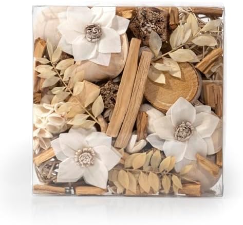 ANDALUCA Maison Box Fragrance Palo Santo Potpourri Decorative Vase & Bowl Filler Home Décor (Palo Santo)