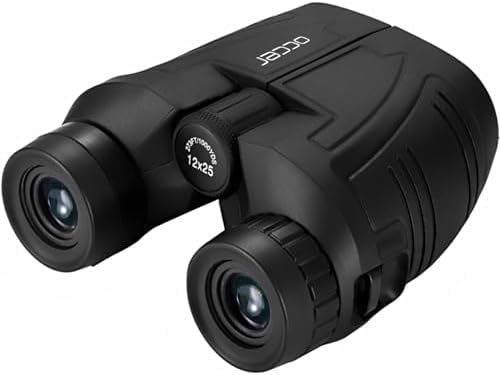 Occer 12x25 Compact Binoculars for Adults and Kids