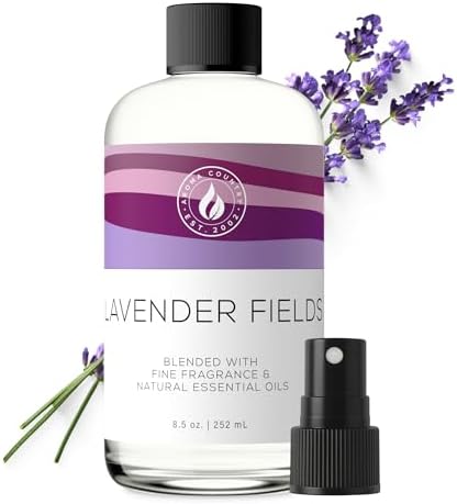 Aroma Country Lavender Fields Luxury Diffuser Oil Refill (8.5 Fl Oz)