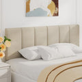 Yongchuang Upholstered Queen Headboard Only Modern Linen Head Board Oatmeal