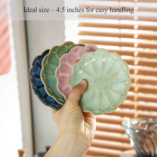 Set of 2 Ceramic Coffee Spoon Rest for Coffee Bar, Cute Cooking Spoon Holder for Stove Top Kitchen Counter, Pink