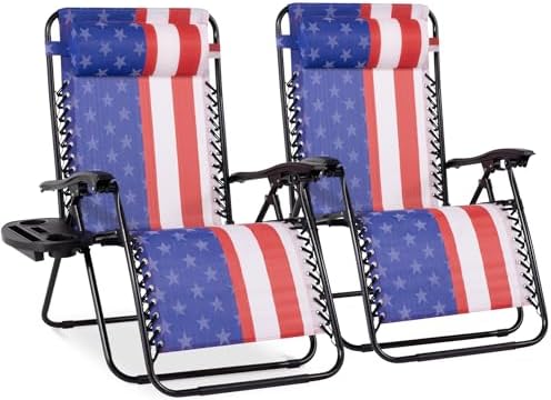 Best Choice Products Set of 2 Extra Wide Zero Gravity Chair Recliner